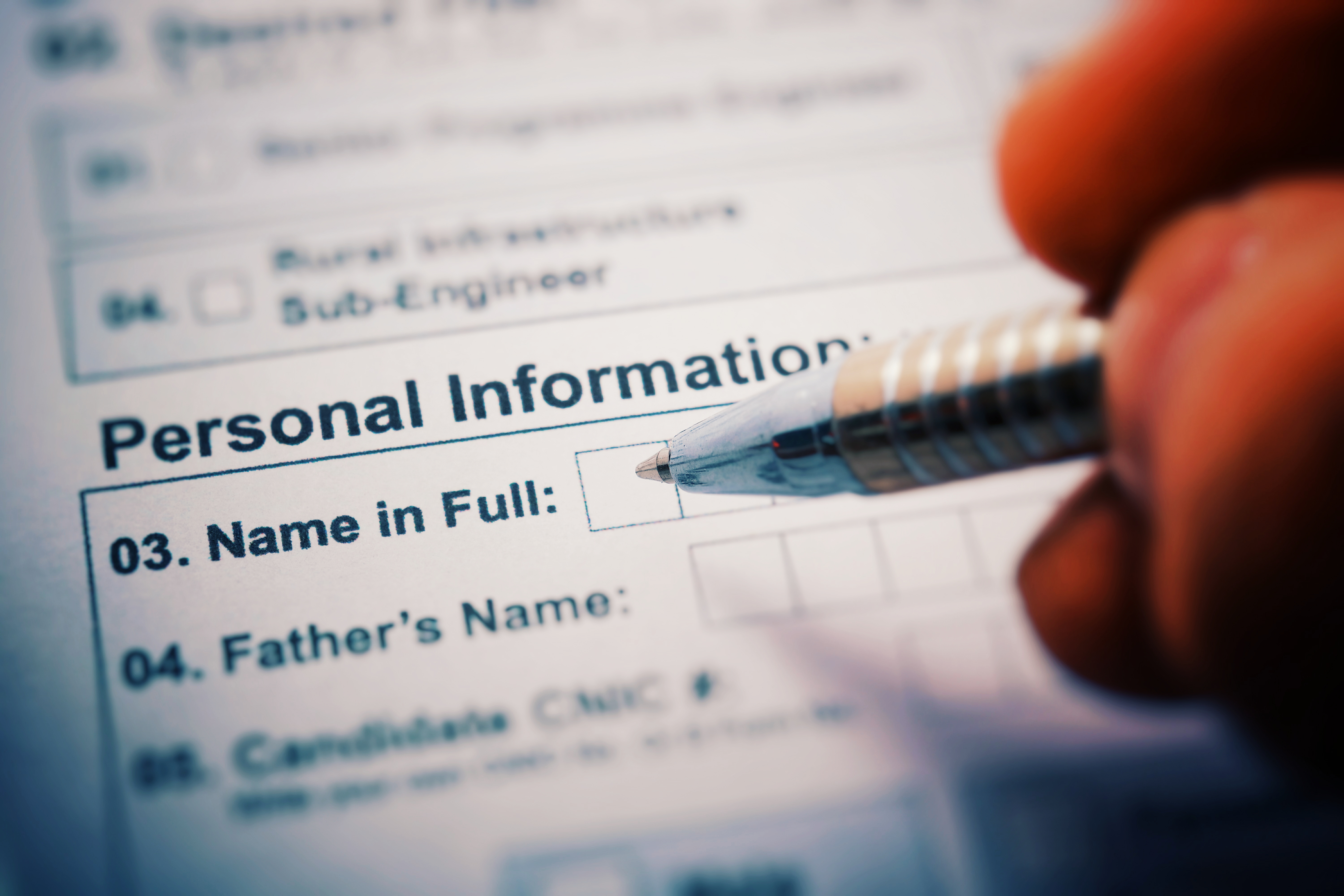 Personal Information